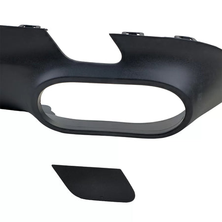 Diffusore Posteriore Sport con Terminali Neri per Mercedes CLS C257 2018-2023