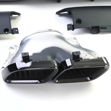 Diffusore Posteriore Sport con Terminali Neri per Mercedes GLE V167 (dal 18)