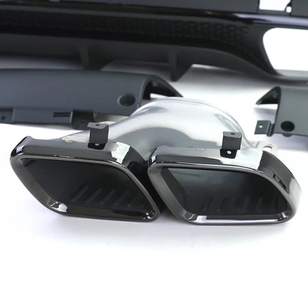 Diffusore Posteriore Sport con Terminali Neri per Mercedes GLE V167 (dal 18)