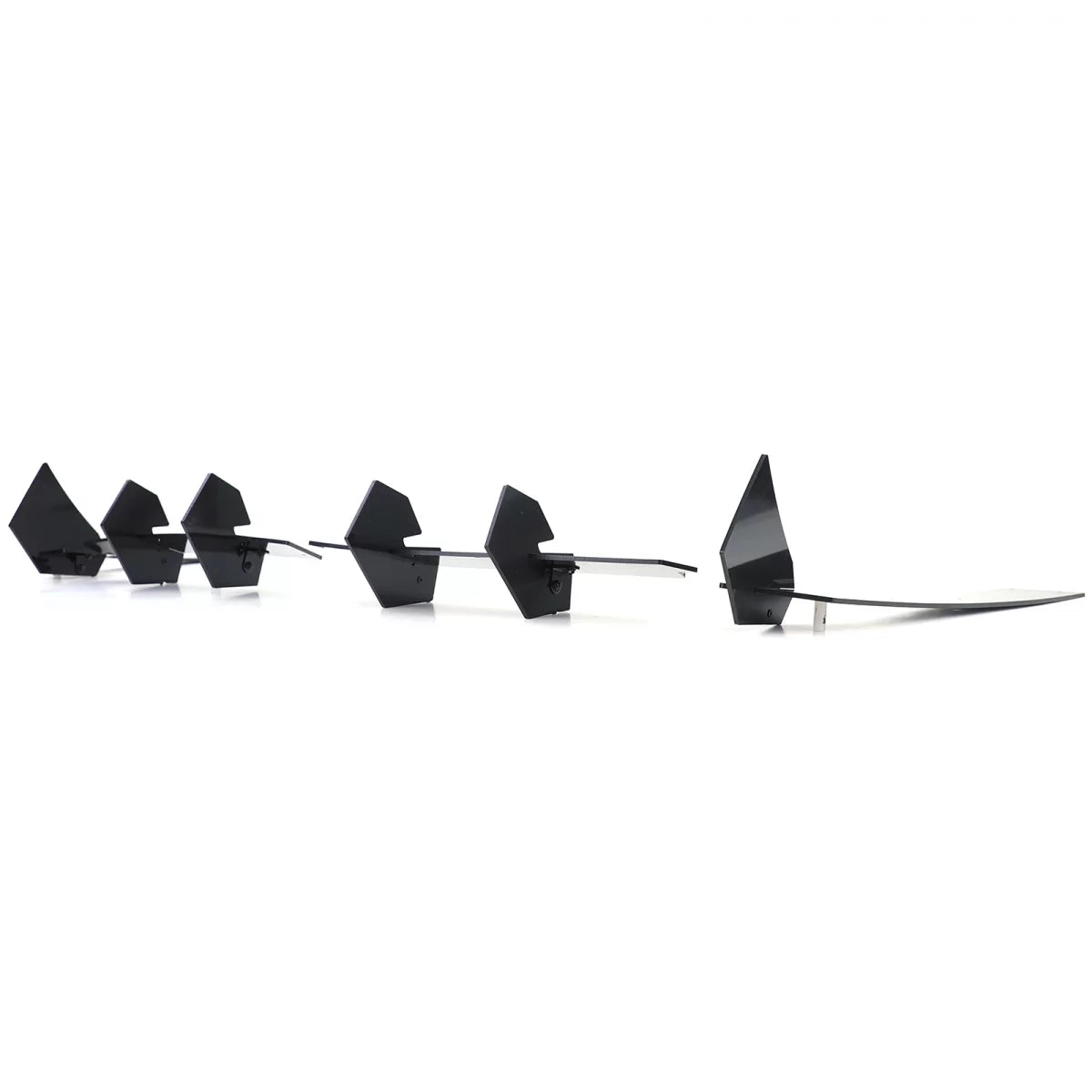 Diffusore Posteriore Sport Cup Gloss Nero per Ford Mustang GT MK6 dal 14
