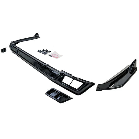 Diffusore Posteriore Sportivo Nero Lucido per Ford Tourneo Transit Custom