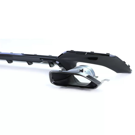 Diffusore Posteriore Sportivo Lucido con Terminali 340 Look per BMW Serie 3 G20