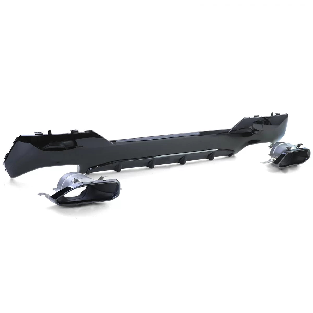 Diffusore Posteriore Sportivo Lucido con Terminali 440 Look per BMW G22 G23 420