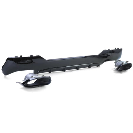 Diffusore Posteriore Sportivo Lucido con Terminali 440 Look per BMW G22 G23 420