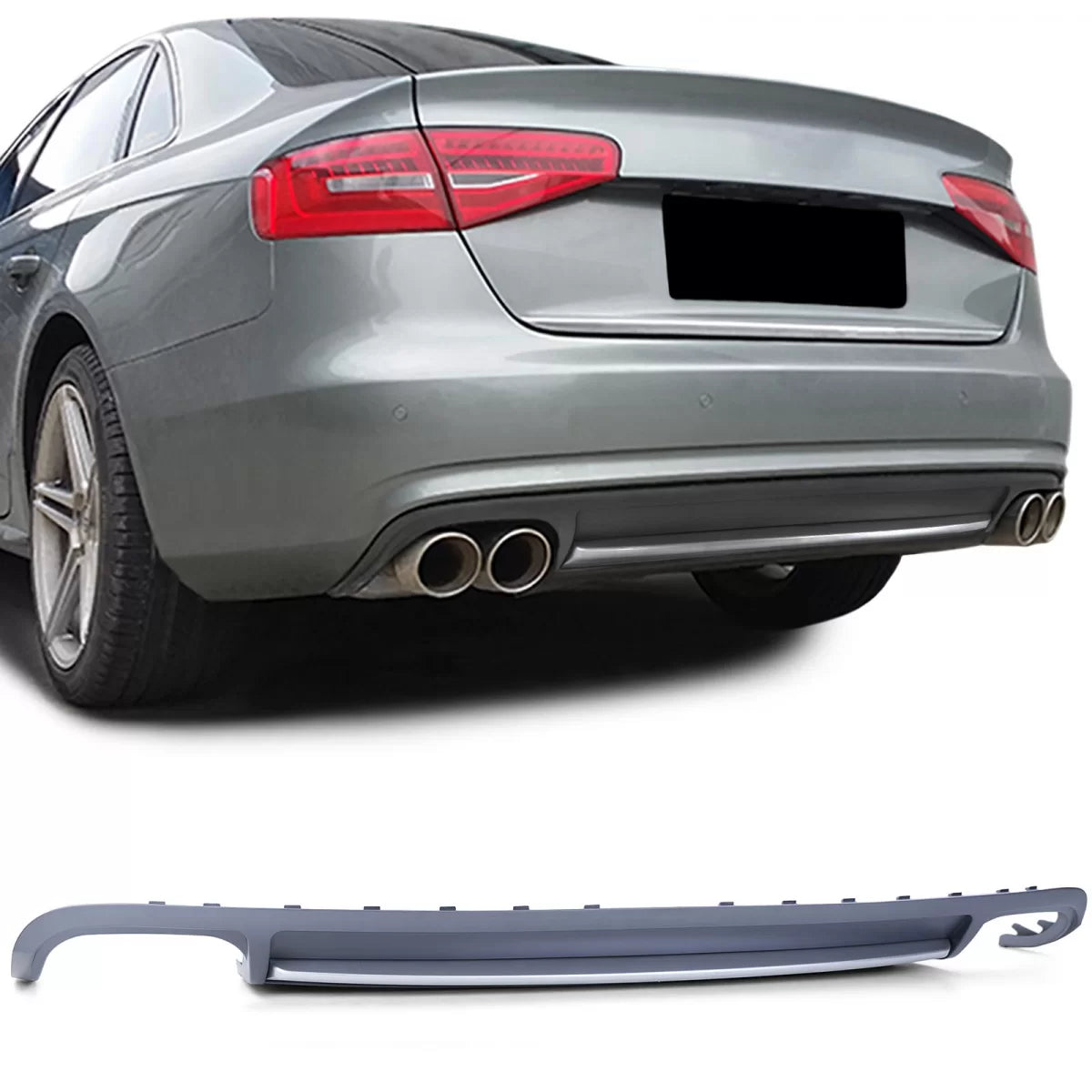 Diffusore Posteriore Sportivo per Audi A4 B8 Berlina Avant 07-11