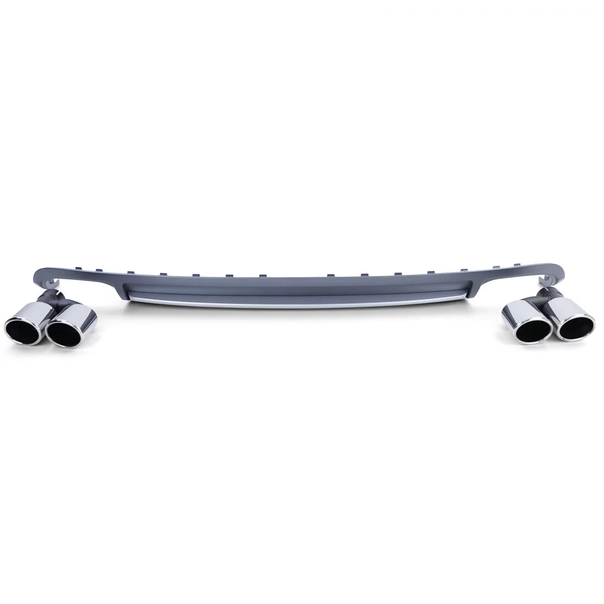 Diffusore Posteriore Sport con Terminali per Audi A4 B8 Berlina Avant 07-11
