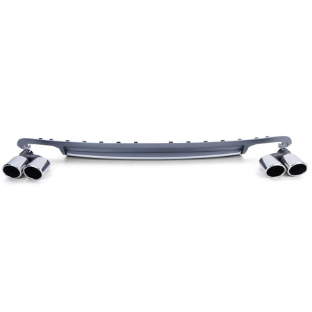 Diffusore Posteriore Sport con Terminali per Audi A4 B8 Berlina Avant 07-11