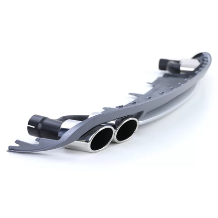 Diffusore Posteriore Sport con Terminali per Audi A4 B8 Berlina Avant 07-11