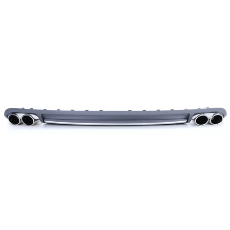 Diffusore Posteriore Sport con Terminali per Audi A4 B8 Berlina Avant 07-11