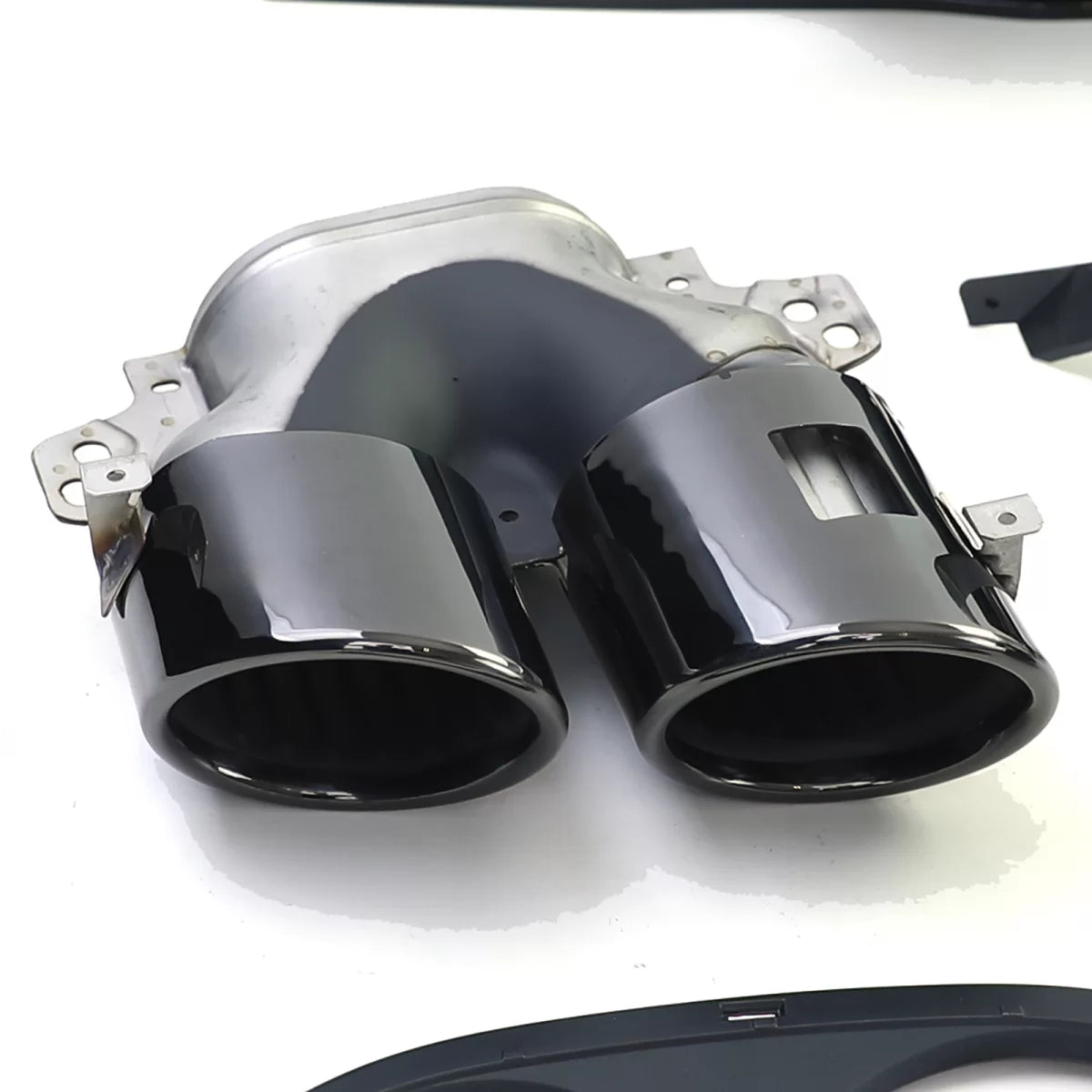 Diffusore Posteriore Sport con Terminali Neri per Mercedes Classe A W177 dal 18