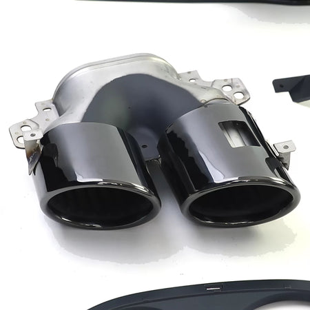 Diffusore Posteriore Sport con Terminali Neri per Mercedes Classe A W177 dal 18