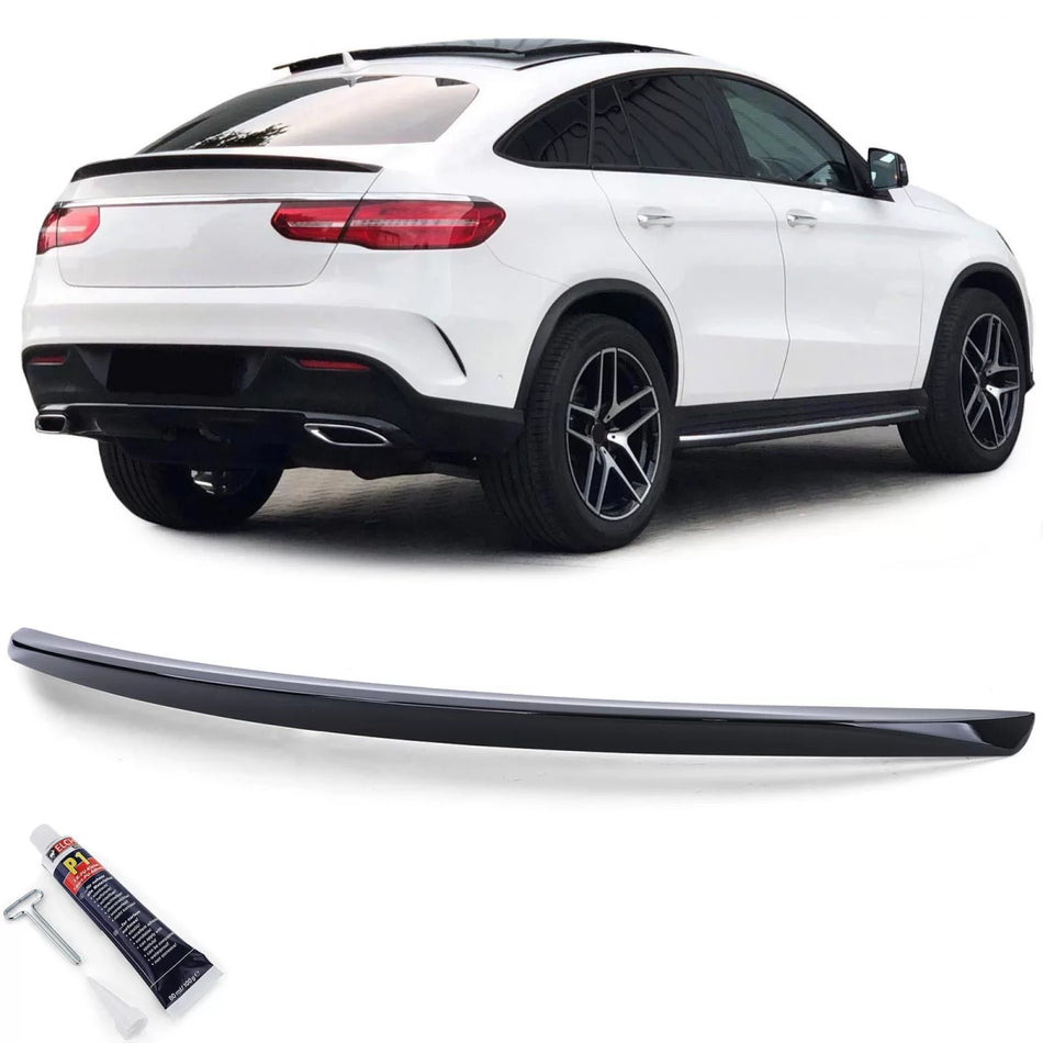 Spoiler Posteriore Sportivo Nero Lucido per Mercedes GLE Coupe C292 2015-2019