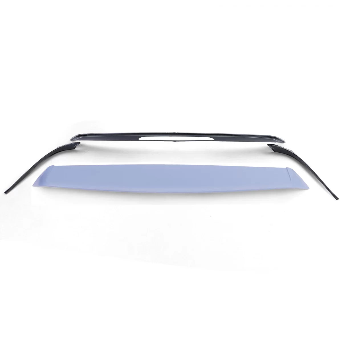 Spoiler Posteriore Sportivo Nero Lucido per Volkswagen Golf 7 Berlina 2012-2017