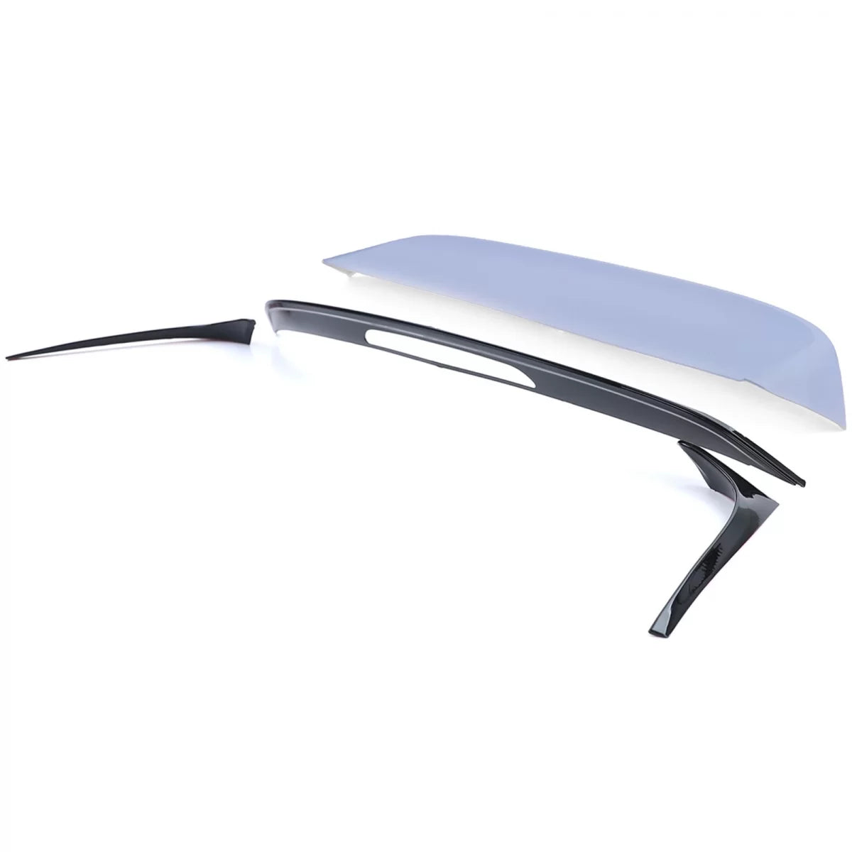 Spoiler Posteriore Sportivo Nero Lucido per Volkswagen Golf 7 Berlina 2012-2017