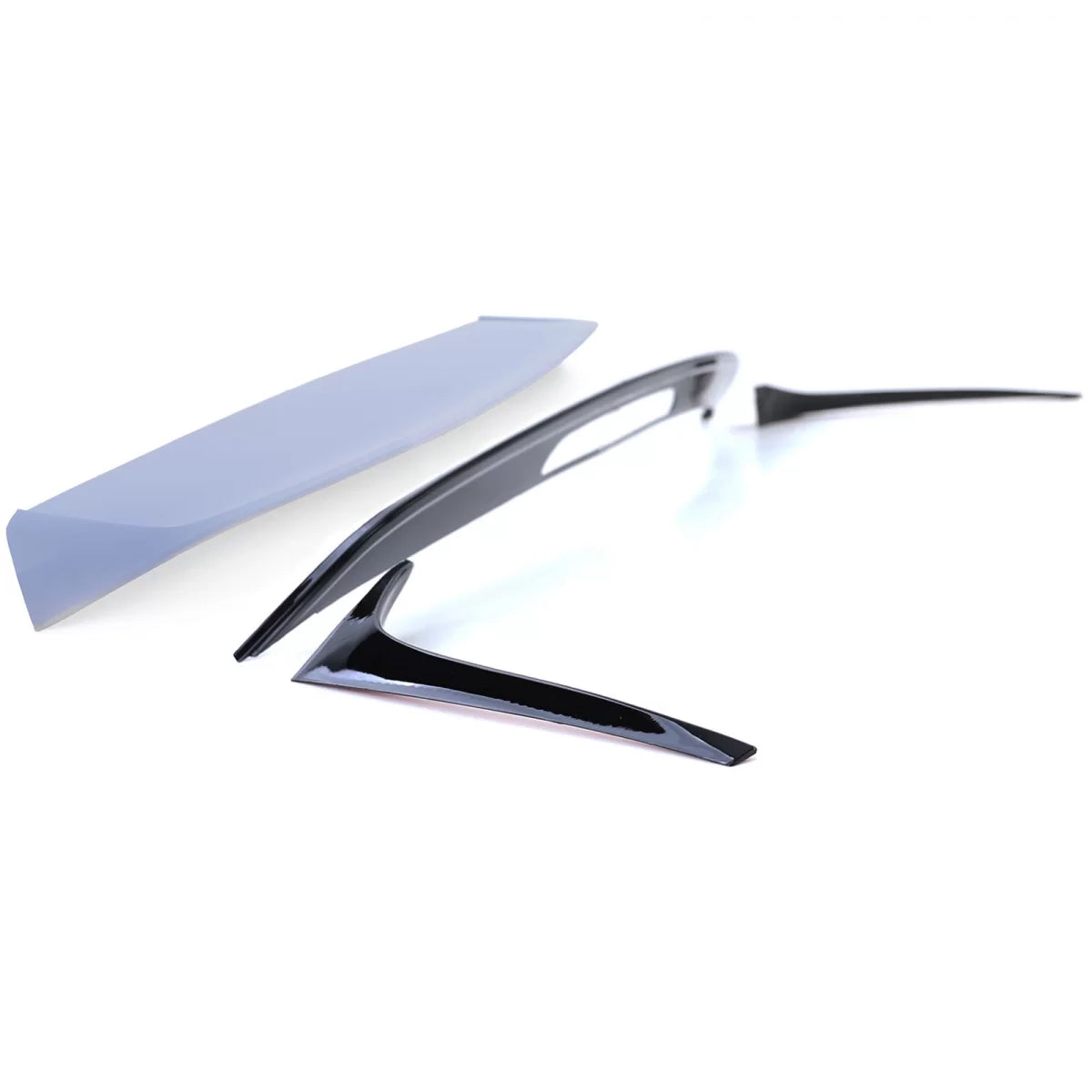 Spoiler Posteriore Sportivo Nero Lucido per Volkswagen Golf 7 Berlina 2012-2017