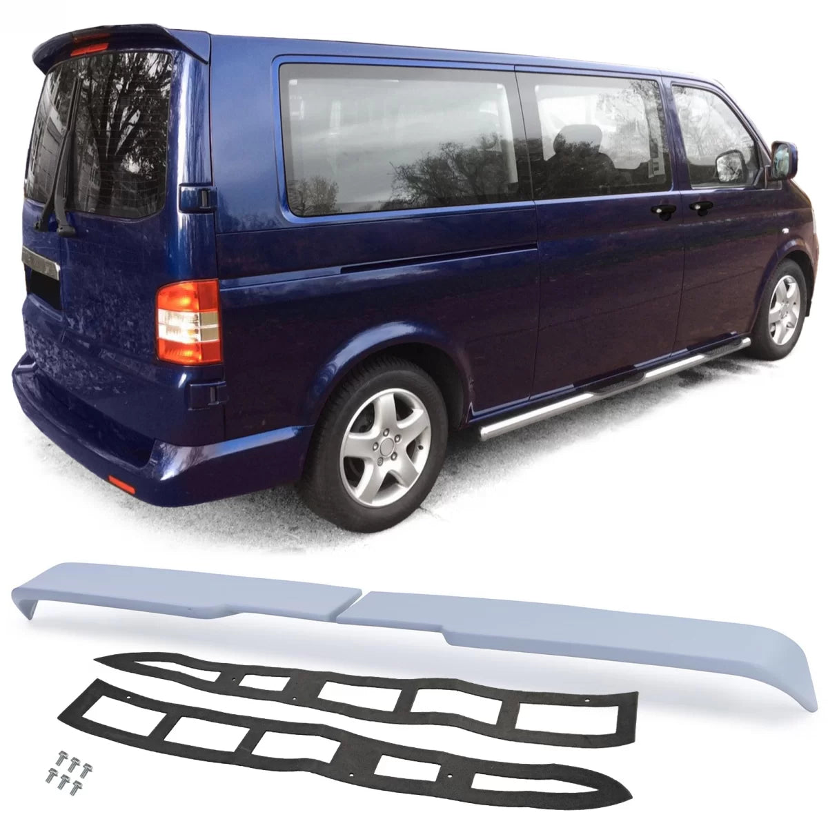 Spoiler Posteriore Sportivo per Volkswagen Bus T5 T5.2 2003-2015
