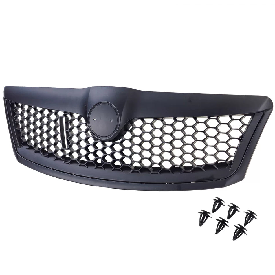 Griglia Sportiva Nera Anteriore per Skoda Octavia 1Z Facelift 09-13