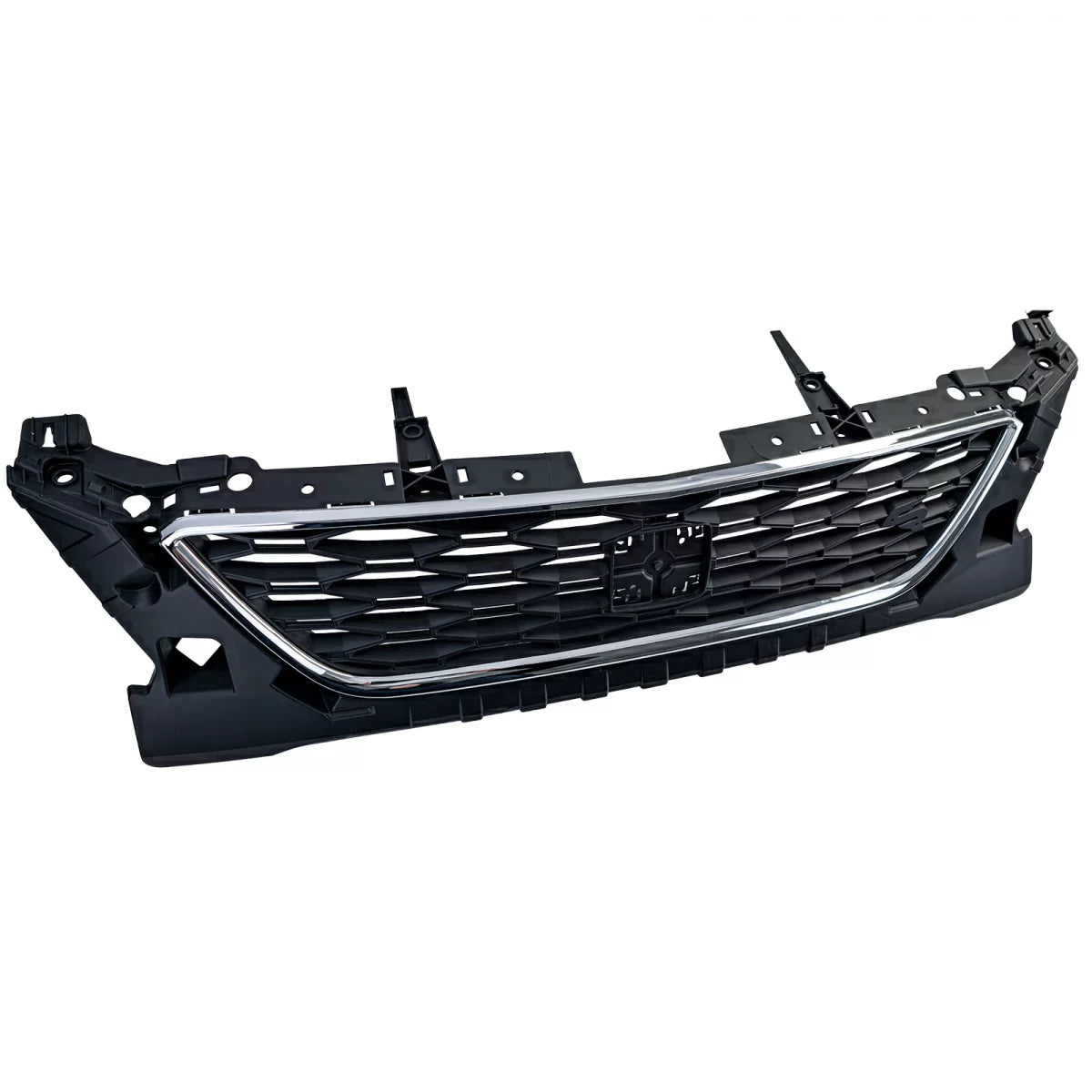 Griglia Sportiva con Cornice Cromata per Seat Leon 5F 2012-2016