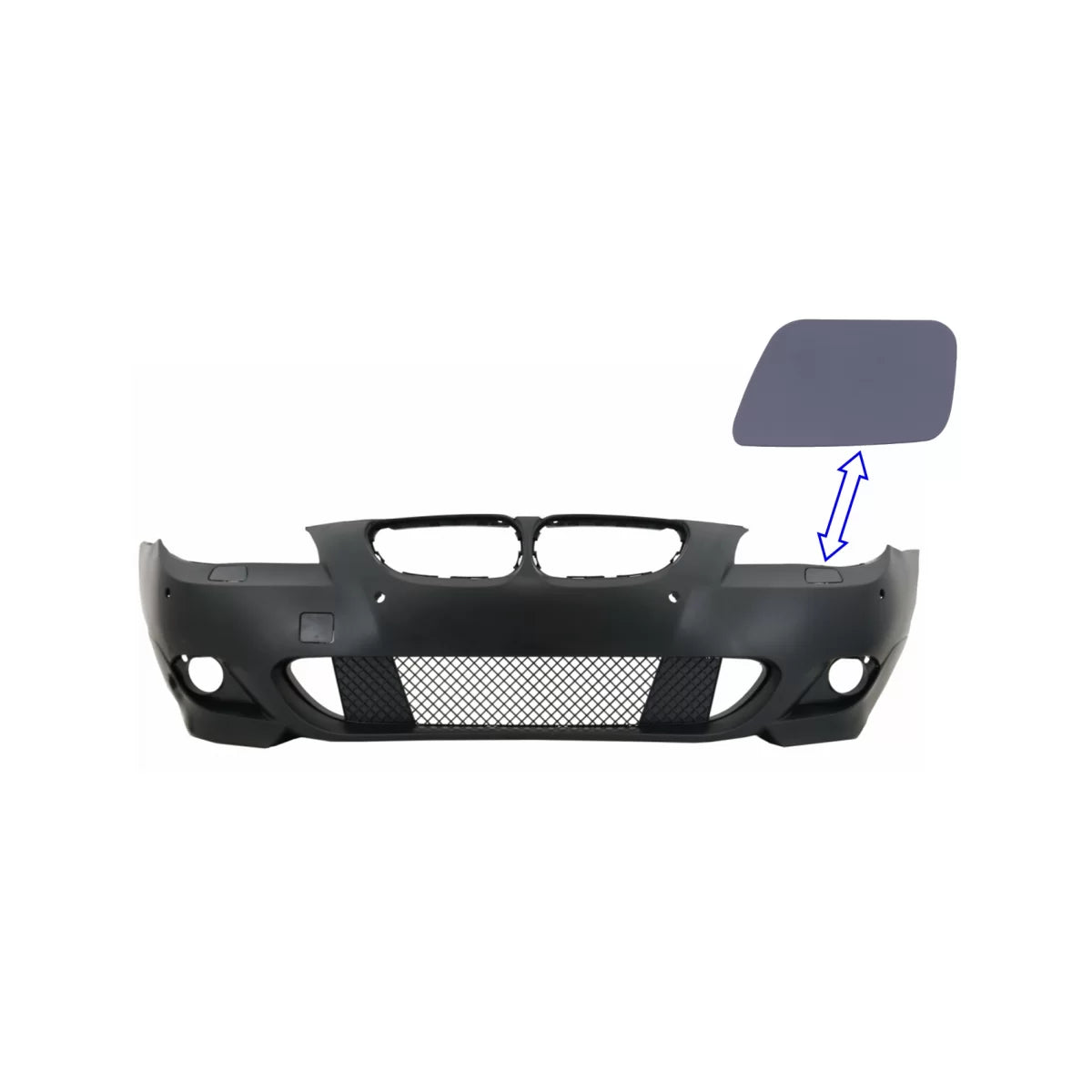 Copertura Foro Sensore Parcheggio Anteriore Sinistra per BMW Serie 5 E60 E61