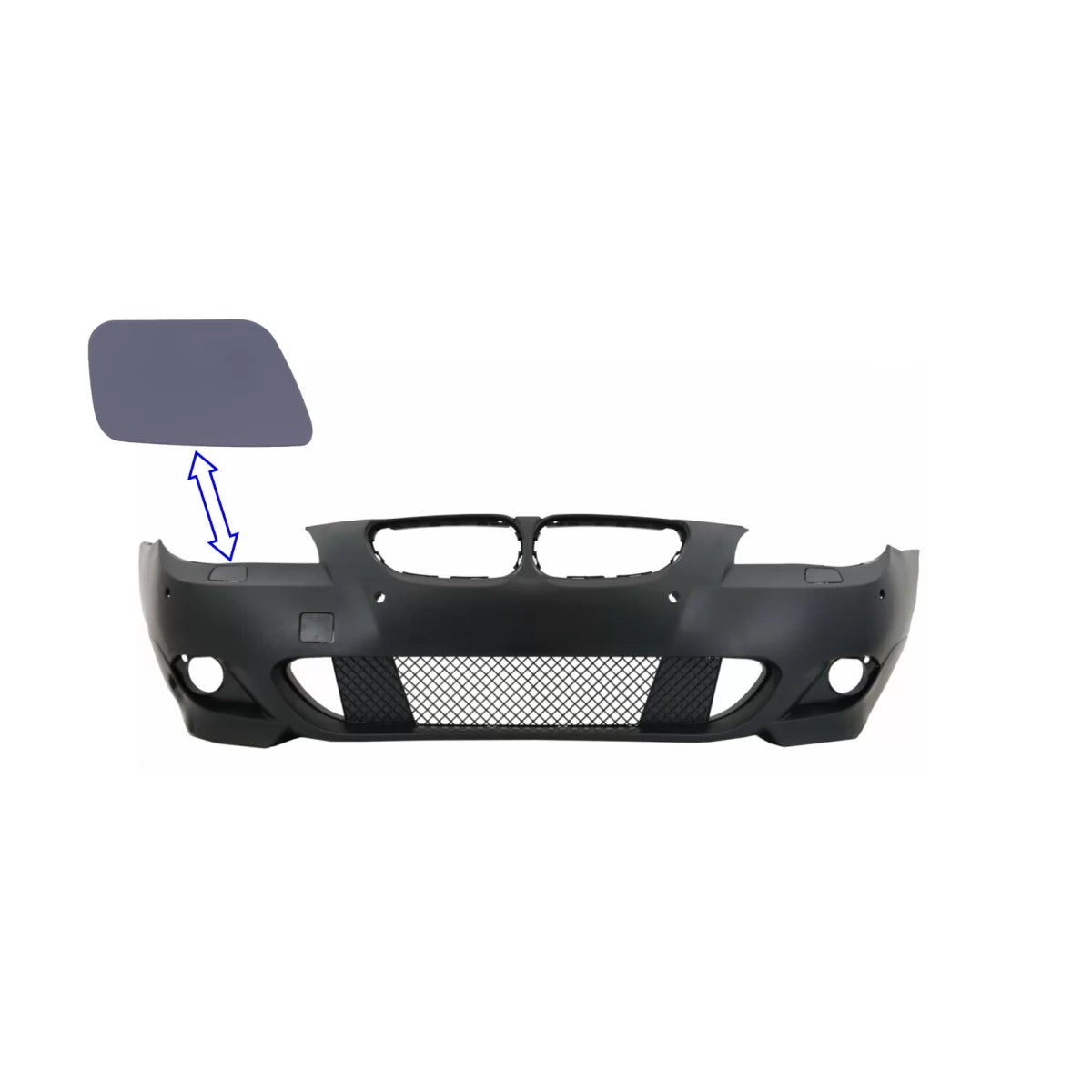 Copertura Sensore Parcheggio Anteriore Destro per BMW Serie 5 E60 E61 2003-2010