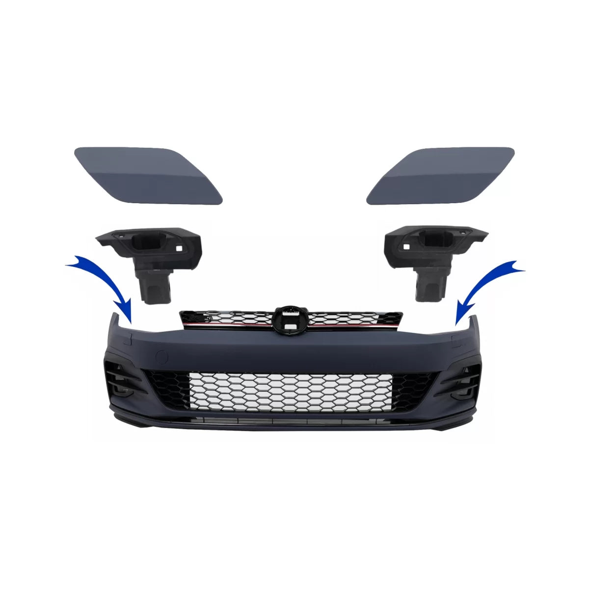 Coperture Sensori Parcheggio Anteriori GTI Design per Volkswagen Golf 7.5