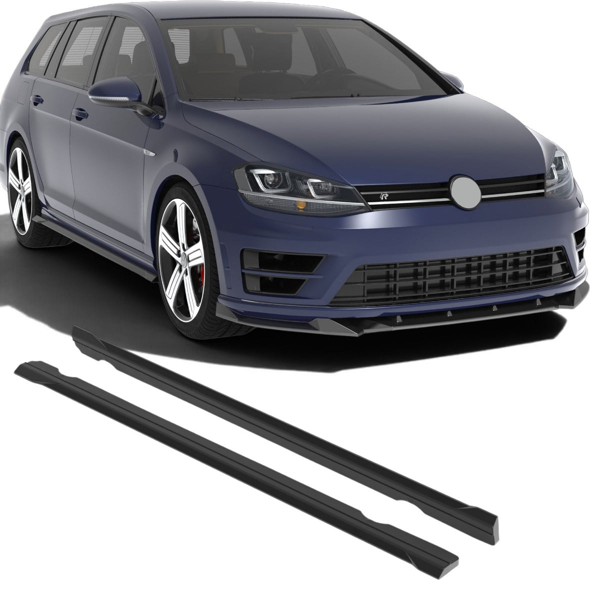 Minigonne per Volkswagen Golf Mk7 R 2013–2016
