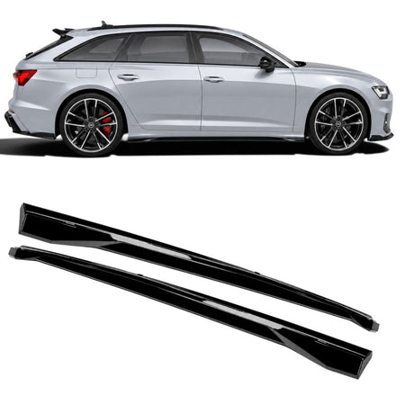 Minigonne per Audi A6 S-Line e S6 C8 Restyling Berlina e Avant (2019-2026)