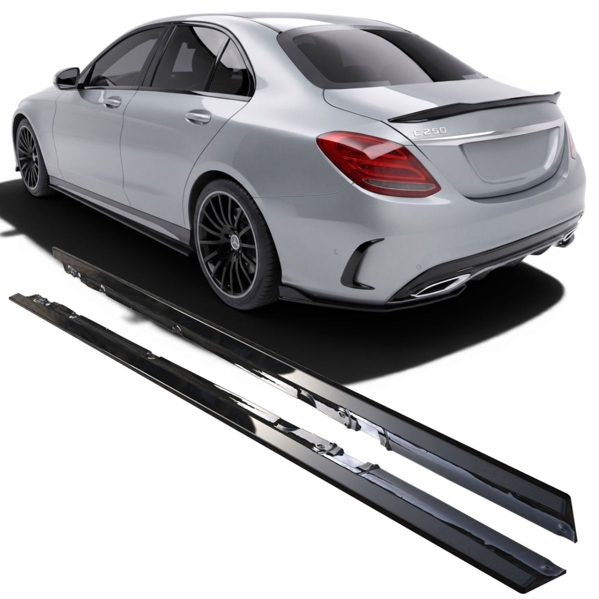 Minigonne per Mercedes Classe C W205 & S205 2014-2018