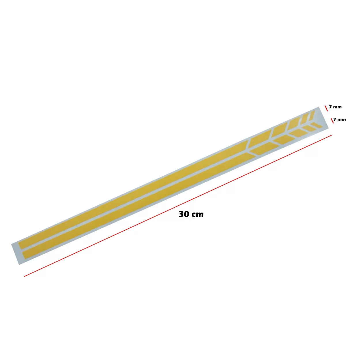 Adesivo Specchietto Giallo Opaco per Mercedes Classe A B C e S CLA GLA CLS GLK