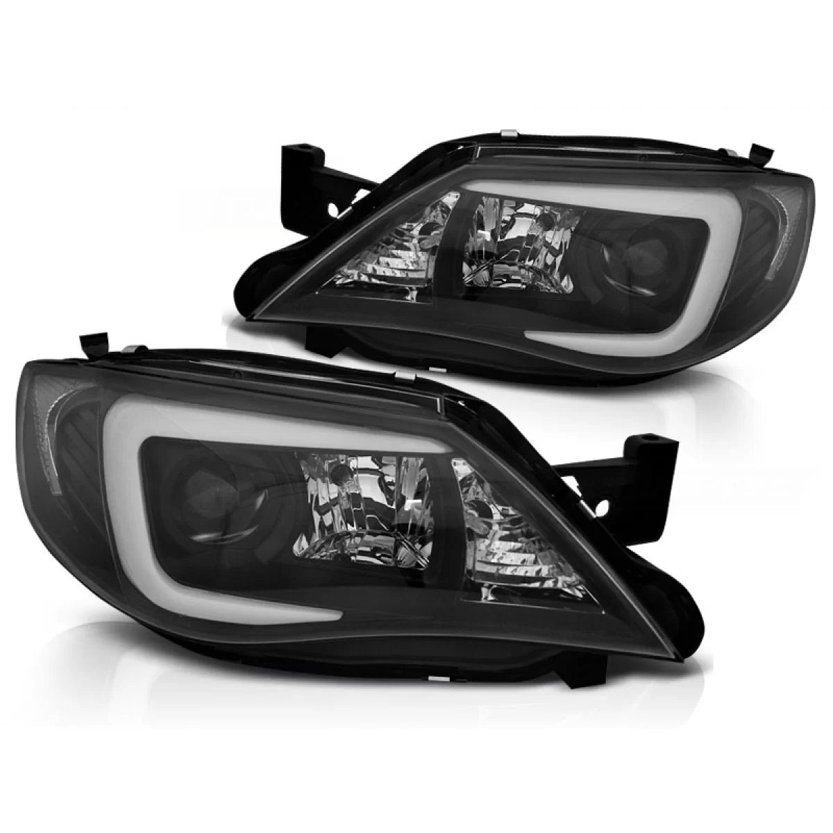 Kit Tubi Neri Fari HID Anteriori per Subaru Impreza Iii Gh 07-12