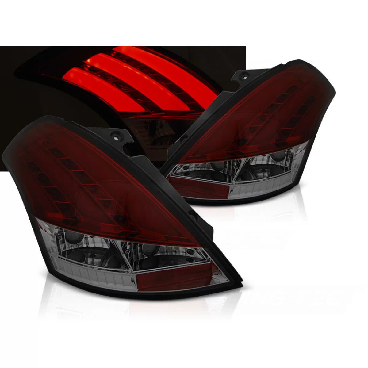 Barra LED Fanale Posteriore Rosso Fumè Suzuki Swift V 2010-2017
