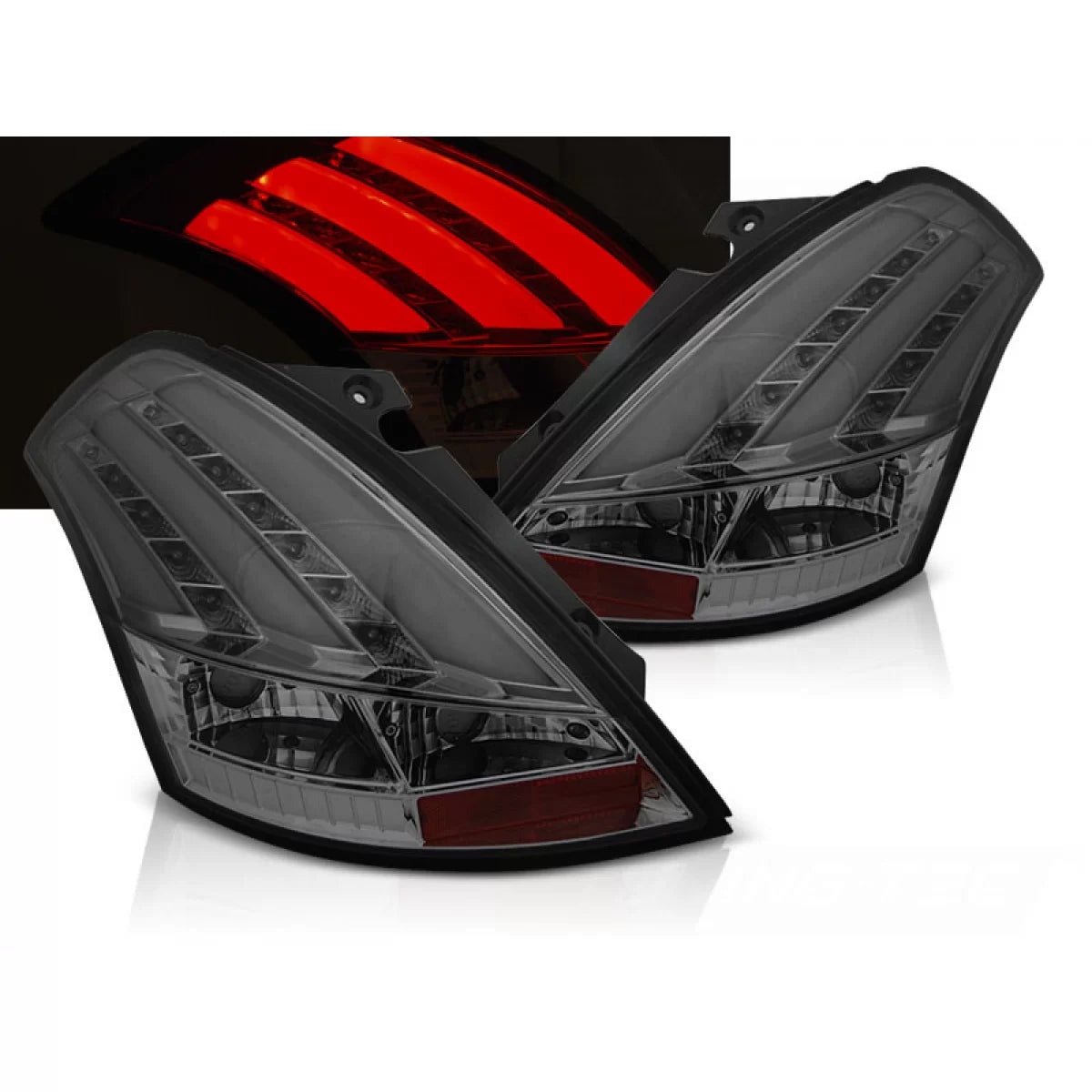 Fanale Anteriore LED Fumé per Suzuki Swift V 2010-2017