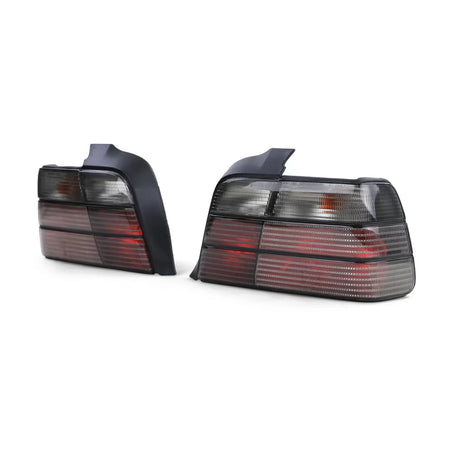 Fanali Posteriori Neri Fumé per BMW Serie 3 E36 Berlina 1990-1998