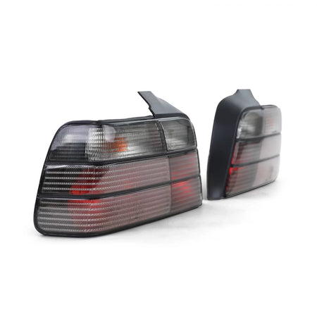 Fanali Posteriori Neri Fumé per BMW Serie 3 E36 Berlina 1990-1998