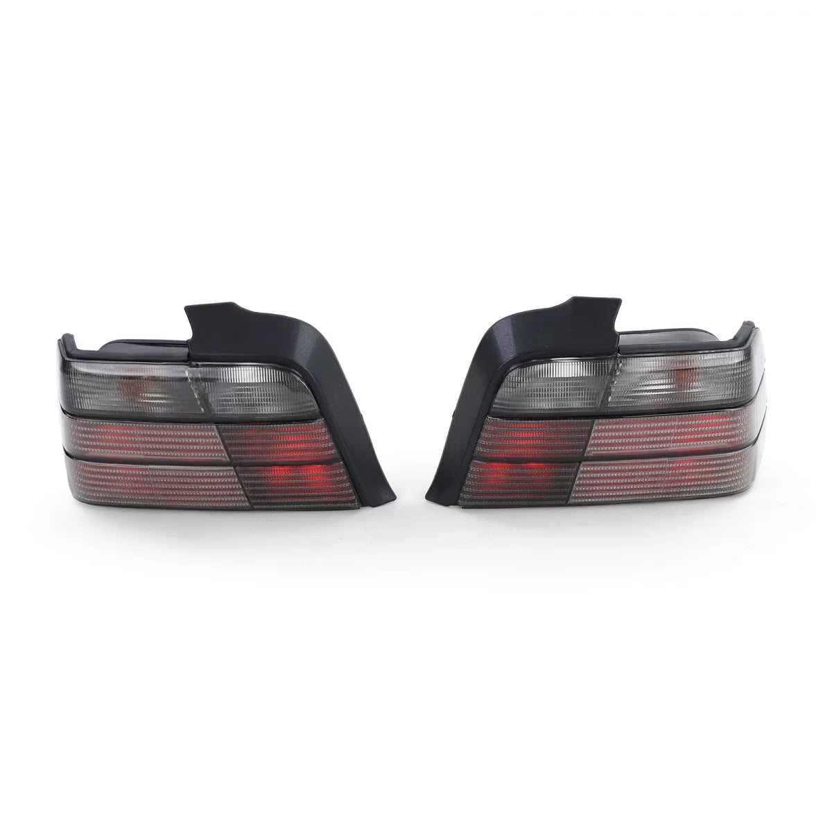 Fanali Posteriori Neri Fumé per BMW Serie 3 E36 Berlina 1990-1998