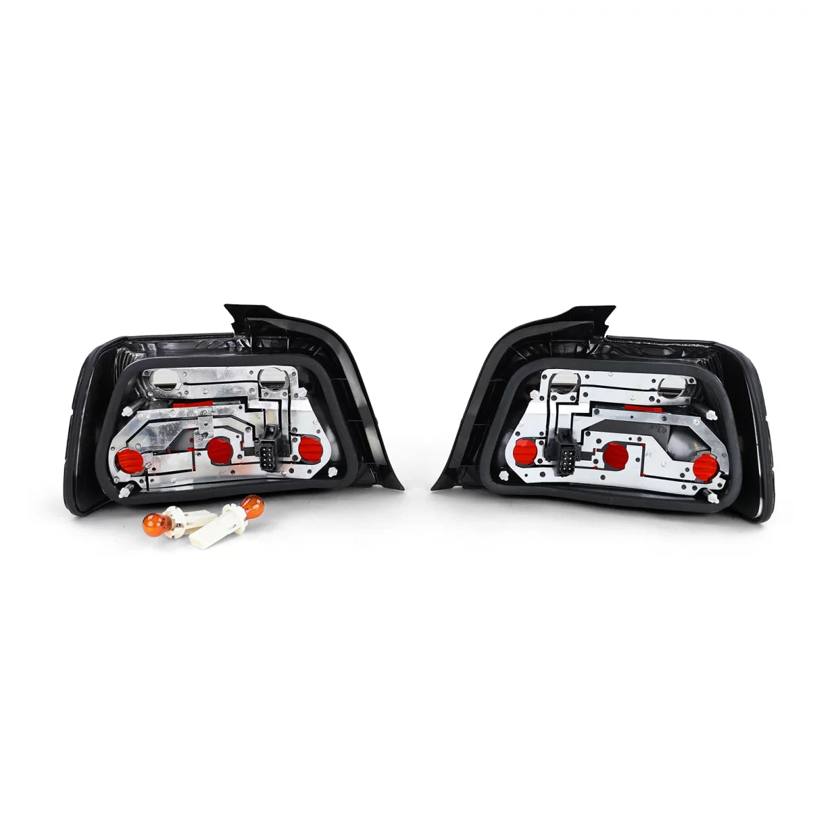 Fanali Posteriori Neri Fumé per BMW Serie 3 E36 Berlina 1990-1998