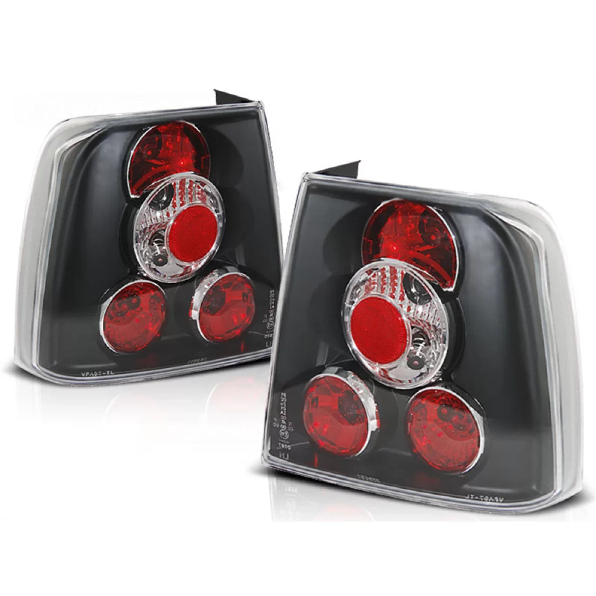Fanali Posteriori Neri per Volkswagen Passat B5 Berlina 11.96-08.00