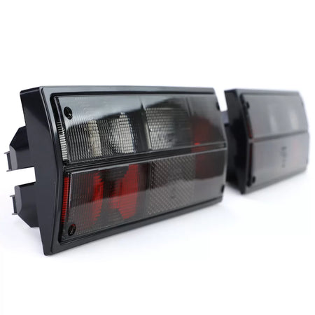 Fanali Posteriori Neri Fumo Coppia per Volkswagen Bus Panel Van Transporter T3