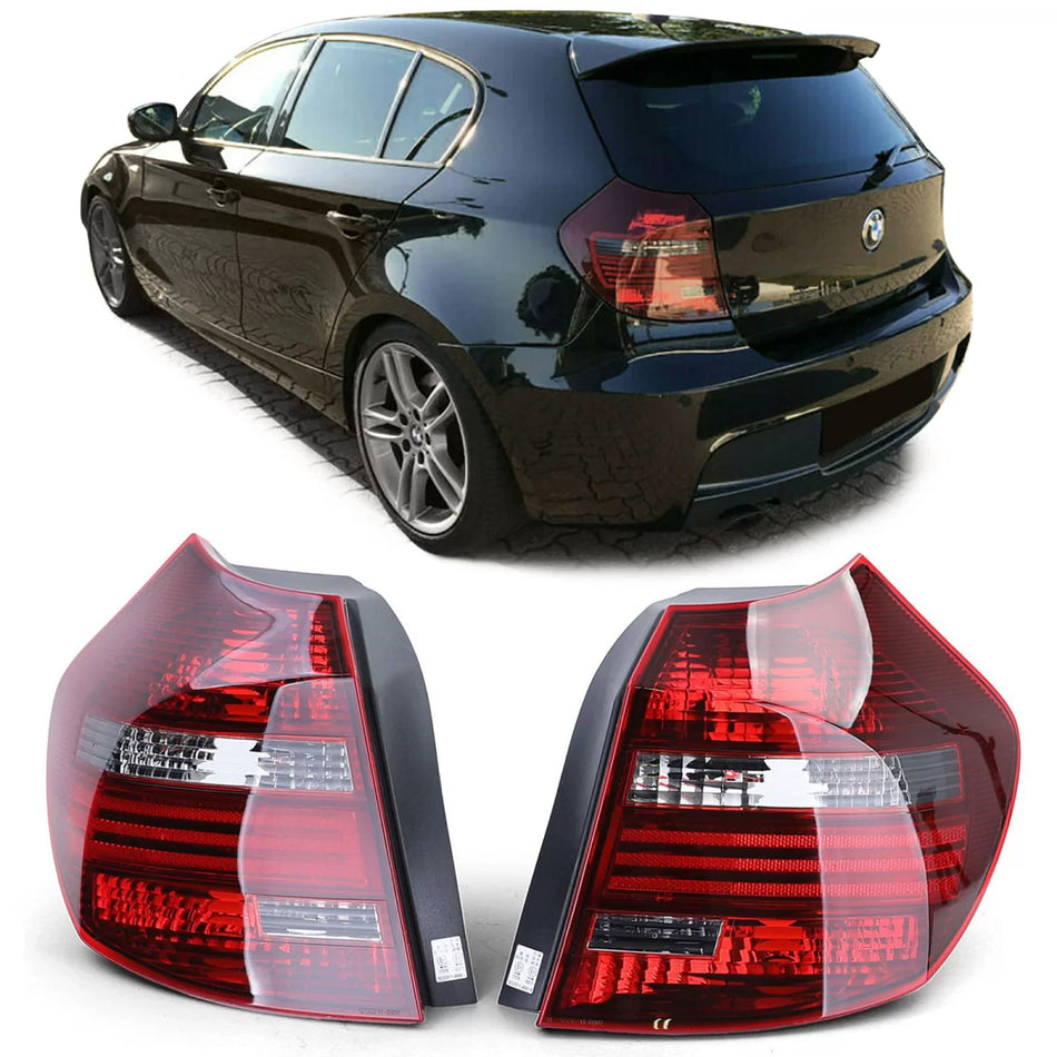 Fanali Posteriori Fumé Set per BMW Serie 1 E81 E87 07-12