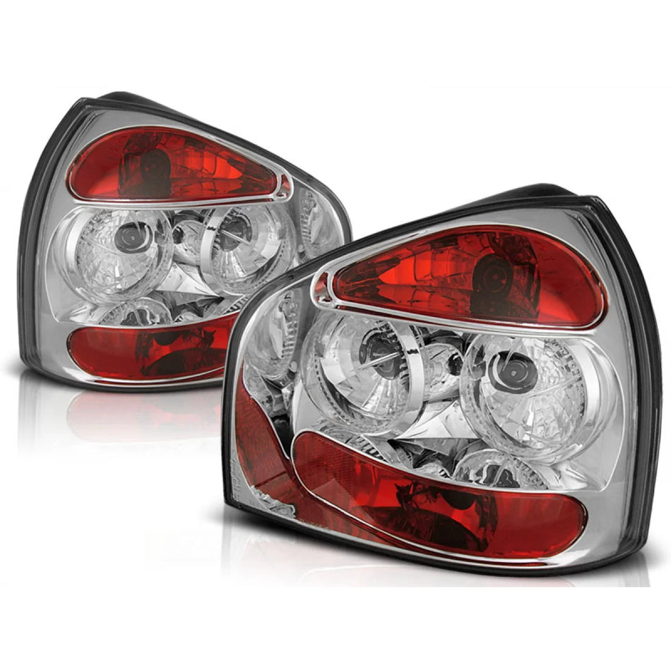 Fanali Posteriori Cromati per Audi A3 8L 08.96-08.00