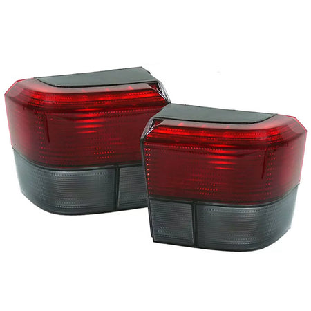 Fanali Posteriori Rosso Nero Dx e Sx per VW T4 Bus Transporter 90-03