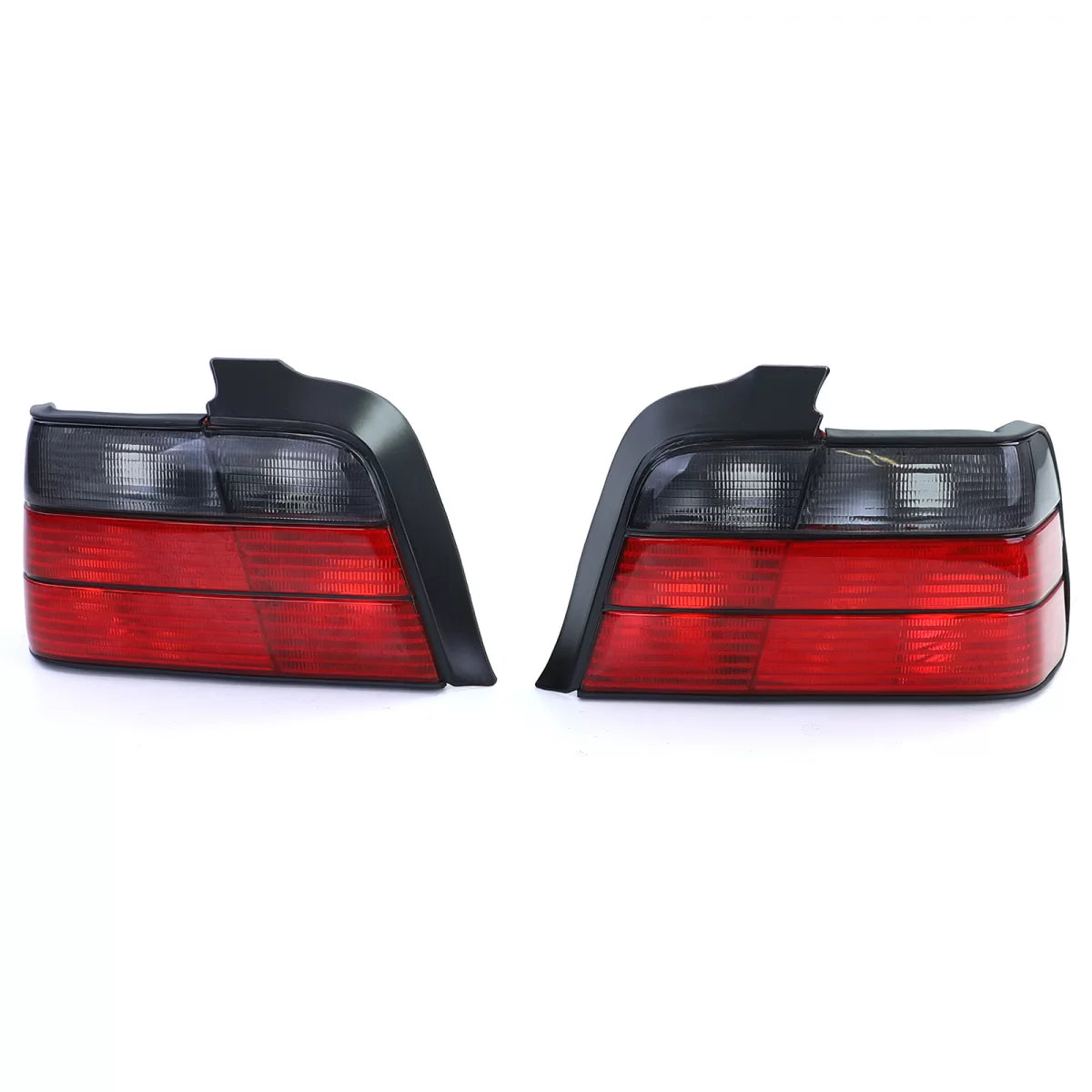 Fanali Posteriori Rosso Nero Fumé per BMW Serie 3 E36 Berlina 90-99