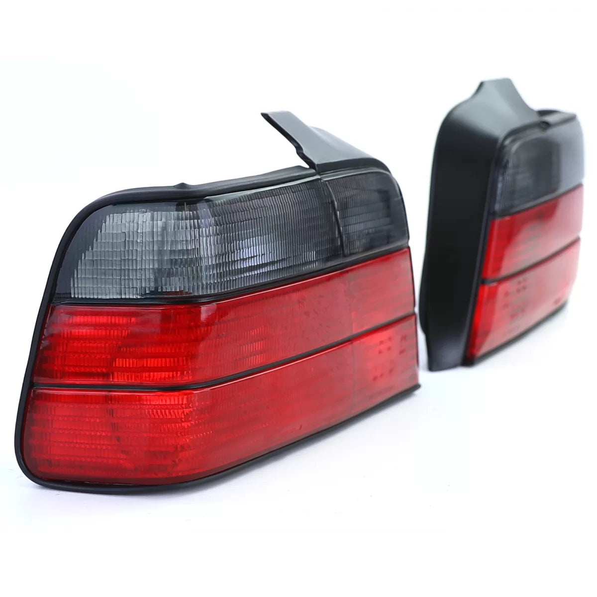 Fanali Posteriori Rosso Nero Fumé per BMW Serie 3 E36 Berlina 90-99