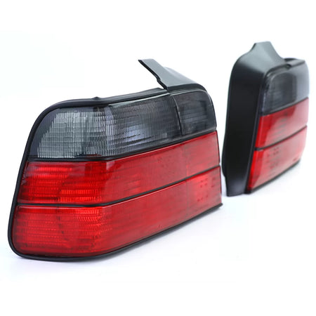 Fanali Posteriori Rosso Nero Fumé per BMW Serie 3 E36 Berlina 90-99