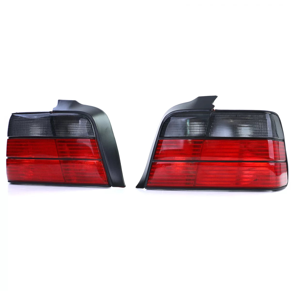 Fanali Posteriori Rosso Nero Fumé per BMW Serie 3 E36 Berlina 90-99