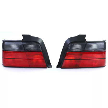 Fanali Posteriori Rosso Nero Fumé per BMW Serie 3 E36 Berlina 90-99