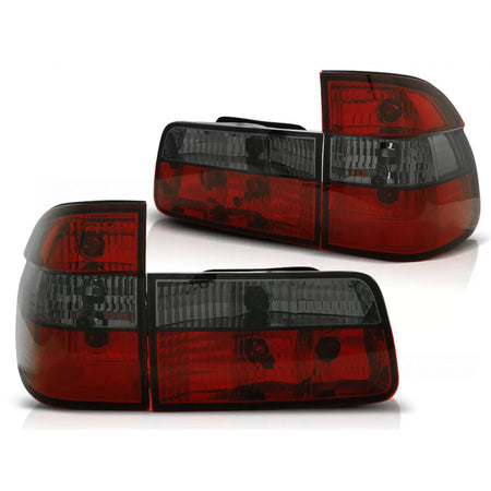 Fanali Posteriori Rosso Fumo per BMW E39 Touring 09.95-08.00