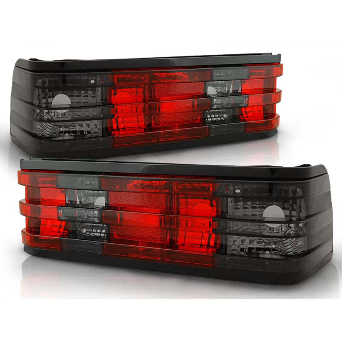Fanali Posteriori Rosso Fumè per Mercedes 190 W201 12.82-05.93
