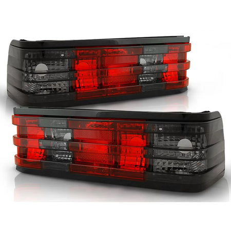 Fanali Posteriori Rosso Fumè per Mercedes 190 W201 12.82-05.93