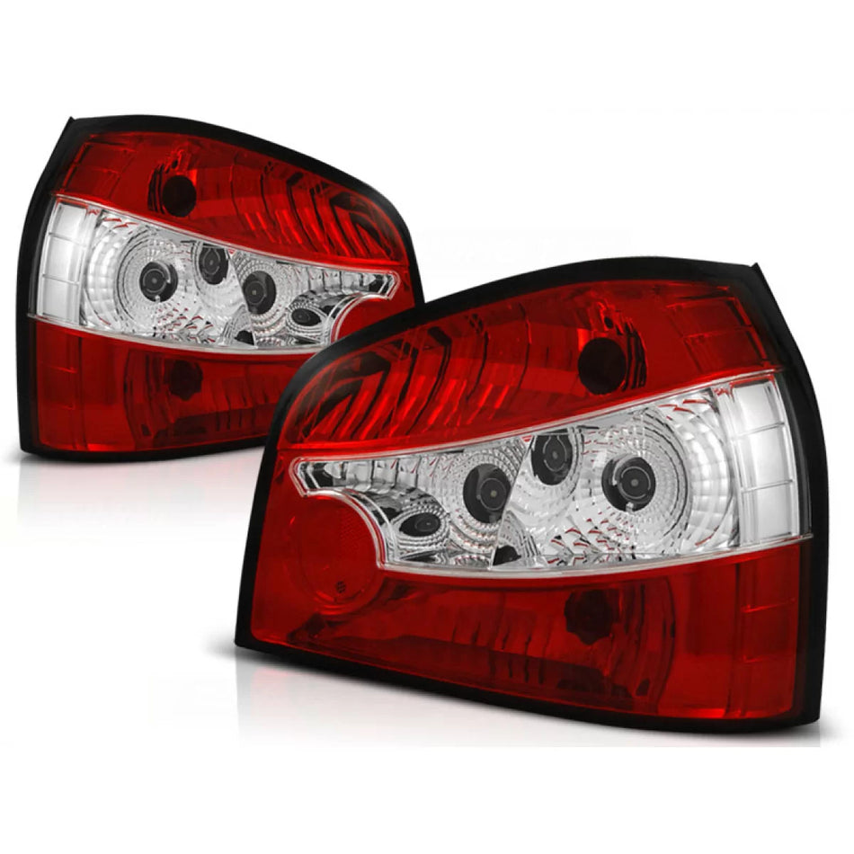 Fanali Posteriori Rosso Bianco per Audi A3 8L 08.96-08.00